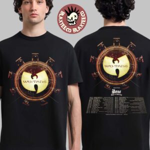 Wu-Tang Clan Forever The Final Chamber 2026 North America Tour City Dates Two Sided T-Shirt