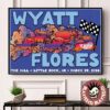 Wyatt Flores Lubbock Texas 2026 Venue Poster At Cook’s Garage On March 27 2026 Poster Canvas Wyatt Flores Lubbock Texas 2026 Venue Poster At Cook’s Garage On March 27 2026 Poster Canvas