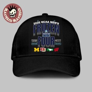 2026 NCAA Frozen Four Las Vegas Teams Matchup Logo Cap Hat Snapback
