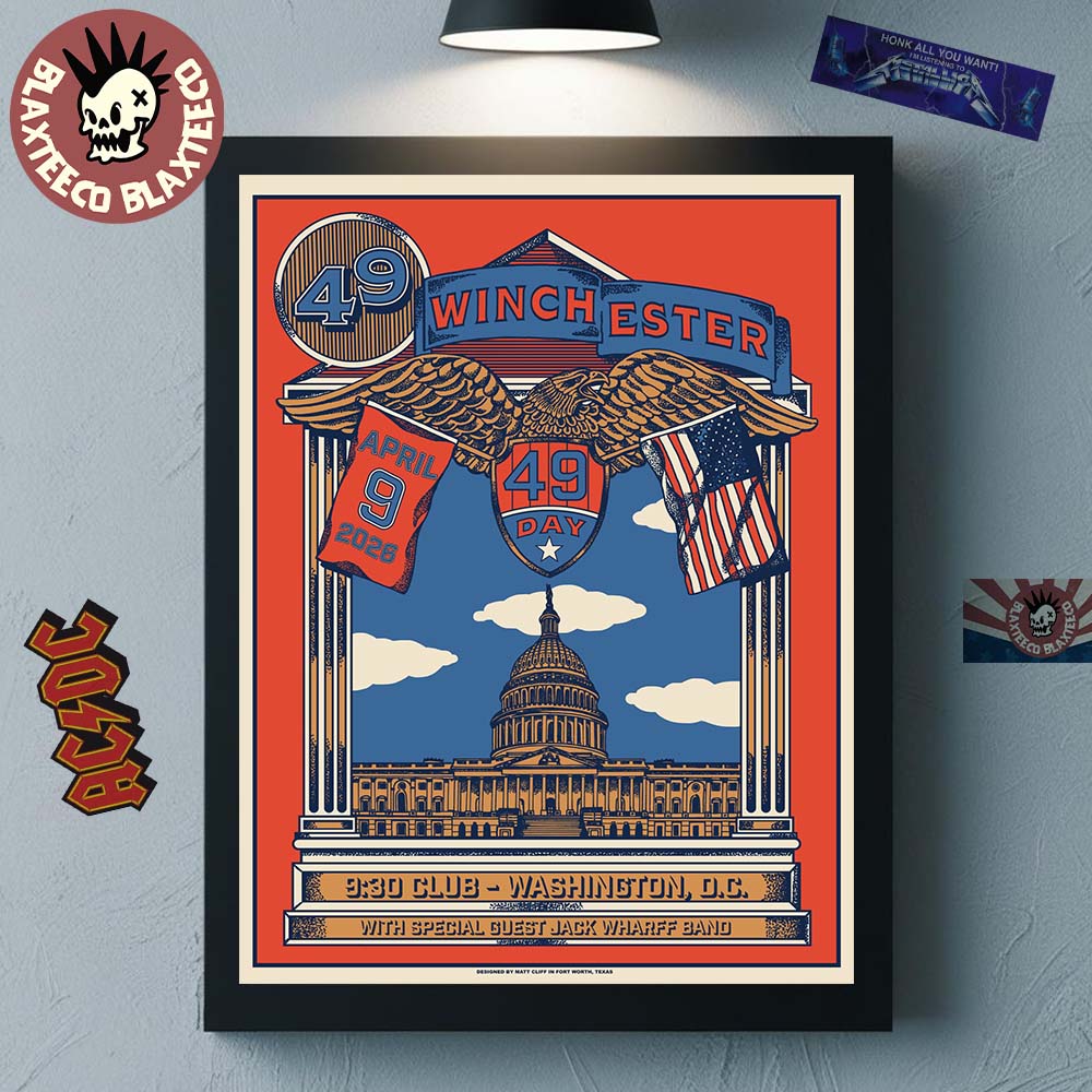 49 Winchester April 9 Day 2026 Venue Poster For Show In Washington DC At 930 Club Home Decor Poster Canvas 49 Winchester April 9 Day 2026 Venue Poster For Show In Washington DC At 930 Club Home Decor Poster Canvas