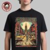 Pleasures Sick New World 2026 Las Vegas Merch Tee On April 25 2026 Bleed T-Shirt