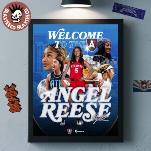 Angel Reese Welcome To The Atlanta Dream WNBA Home Decor Poster Canvas