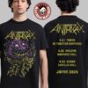 Anthrax Japan 2026 Tour Merch Tee Drokk It No Man And Robocop T-Shirt