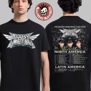 Babymetal World Tour 2026 North America And Latin America Schedule Dates The Biggest Babymetal Tour Ever T-Shirt