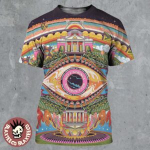 Billy Strings Charlottesville Virginia 2026 Night 1 And 2 Combined Gig Poster At John Paul Jones Arena On April 17 And 18 2026 The Eye Art All Over Print Shirt