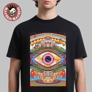 Billy Strings Charlottesville Virginia 2026 Night 1 And 2 Combined Gig Poster At John Paul Jones Arena On April 17 And 18 2026 The Eye Art T-Shirt