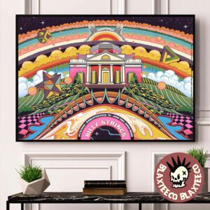 Billy Strings Charlottesville Virginia 2026 Night 1 Gig Poster At John Paul Jones Arena On April 17 2026 Home Decor Poster Canvas