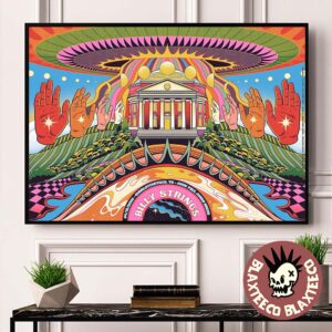 Billy Strings Charlottesville Virginia 2026 Night 2 Gig Poster At John Paul Jones Arena On April 18 2026 Home Decor Poster Canvas