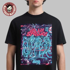 Billy Strings Savannah Georgia 2026 Night 1 Venue Poster At Enmarket Arena On April 10 2026 T-Shirt