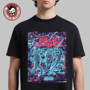 Billy Strings Savannah Georgia 2026 Night 2 Venue Poster At Enmarket Arena On April 11 2026 T-Shirt
