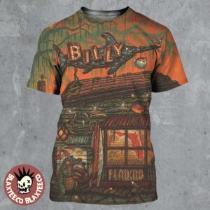 Billy Strings St. Augustine Florida 2026 Night 1 Gig Poster At The St. Augustine Amphitheatre On April 2 2026 All Over Print Shirt