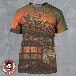 Billy Strings St. Augustine Florida 2026 Night 3 Gig Poster At The St. Augustine Amphitheatre On April 4 2026 All Over Print Shirt