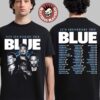 Blue 25th Anniversary 2026 Tour UK And EU Merch White T-Shirt