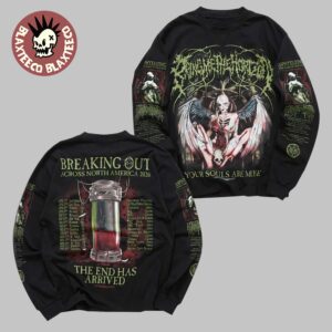 Bring Me The Horizon Ascension Program 2 North America Tour 2026 Merch Breaking Out Your Souls Are Mine Long Sleeve Tee