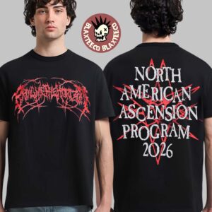 Bring Me The Horizon North American Ascension Program 2 2026 Tour Merchandise Big Red Logo T-Shirt