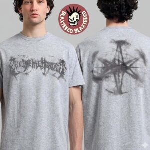 Bring Me The Horizon North American Ascension Program 2 2026 Tour Merchandise Logo Grey T-Shirt