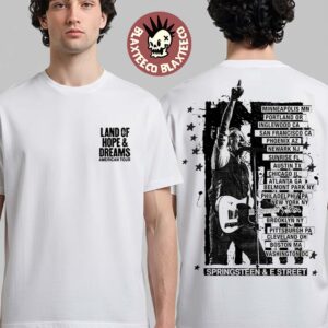 Bruce Springsteen And E Street Land Of Hope And Dreams American Tour 2026 Merch Logo T-Shirt