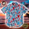 Captain America RSVLTS The First Avenger Button Short Sleeve Hawaiian Shirt