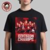 Carolina Hurricanes NHL 2025 2026 Metro Division Champions Locker Room T-Shirt
