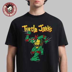 Circle Jerks X Teenage Mutant Ninja Turtles TMNT Skank Man Raphael Turtle Jerks T-Shirt