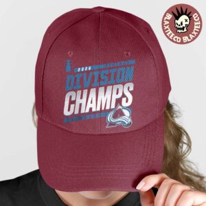 Colorado Avalanche NHL 2026 Central Division Champions Locker Room Hat