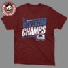 Colorado Avalanche NHL 2026 Central Division Champions Highest Point In The Central Division T-Shirt Colorado Avalanche NHL 2026 Central Division Champions Highest Point In The Central Division T-Shirt