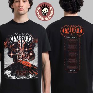 Conan Band US Tour 2026 Merch City Dates T-Shirt