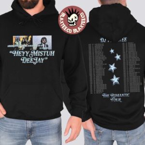 DJ Pee Wee Aka Anderson .Paak Featured On The Romantic Tour Live 2026 On Tour With Bruno Mars Heyy Mistuh Deejay Hoodie