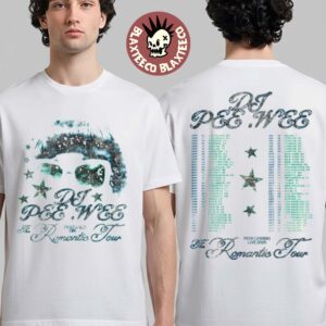 DJ Pee Wee Aka Anderson .Paak Featured On The Romantic Tour Live 2026 On Tour With Bruno Mars T-Shirt