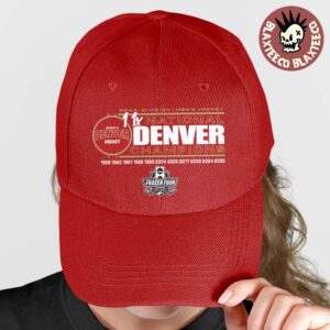 Denver Pioneers 11-Time NCAA Frozen Four Men’s Ice Hockey National Champions Hat
