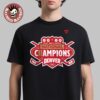 Denver Pioneers 2026 NCAA Frozen Four Men’s Ice Hockey National Champions Red T-Shirt Denver Pioneers 2026 NCAA Frozen Four Men’s Ice Hockey National Champions Red T-Shirt