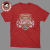 Denver Pioneers 2026 NCAA Frozen Four Men’s Ice Hockey National Champions Hockey Puck T-Shirt