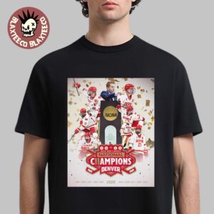 Denver Pioneers 2026 NCAA Men’s Hockey National Champions 11-Time T-Shirt