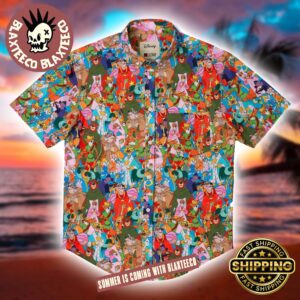 Disney’s Robin Hood RSVLTS Welcome to Nottingham Button Short Sleeve Hawaiian Shirt