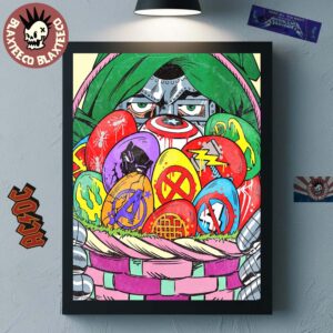 Doctor Doom Robert Downey Jr Easter Eggs Artwork Avengers Doomsday Leak Home Decor Poster Canvas