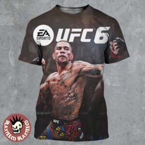 EA Sports UFC 6 Alex Pereira Standard Edition Cover Athlete All Over Print Shirt