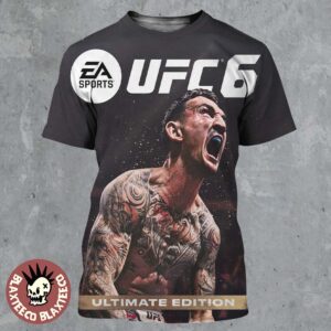 EA Sports UFC 6 Max Holloway Ultimate Edition Cover Athlete All Over Print Shirt