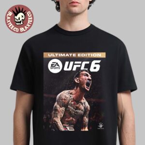 EA Sports UFC 6 Max Holloway Ultimate Edition Cover Athlete T-Shirt