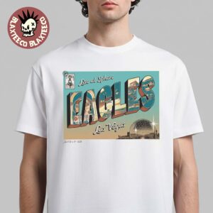 Eagles Live At Sphere Las Vegas 2026 Gig Poster On April 10 And 11 2026 Take It Easy Visuals Inspired T-Shirt