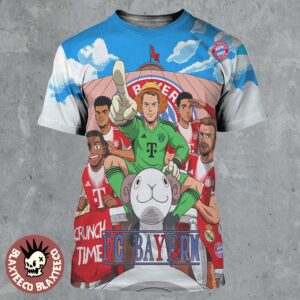 FC Bayern Munich X One Piece UCL Anime Crossover All Over Print Shirt