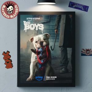 First Poster For Terror In The Boys Season 5 Home Decor Poster Canvas
