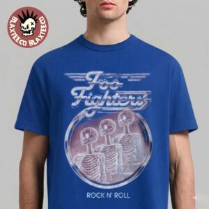 Foo Fighters Your Favorite Toy 2026 North American Tour Merch Skeletons Royal T-Shirt