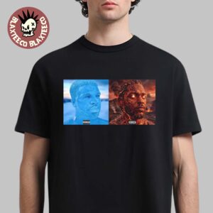 Funny Drake Iceman And Kendrick Lamar Fireman Album Covers T-Shirt