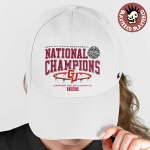 Gannon Golden Knights Men’s Basketball 2026 NCAA DII National Champions Cap Hat Snapback