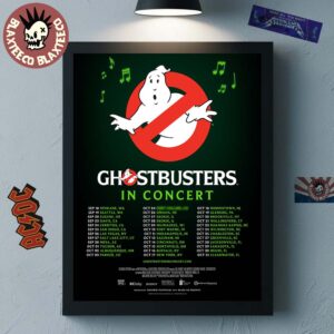 Ghostbusters In Concert 2026 North America Schedule Dates Home Decor Poster Canvas