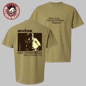 Giveon Coachella 2026 Festival Indio California Merch Photo T-Shirt