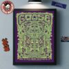 Goose Band Houston Texas 2026 Venue Poster At Bayou Music Center On April 23 2026 Home Decor Poster Canvas