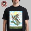 Goose St Augustine Florida 2026 Venue Poster Run Shows At St Augustine Amphitheatre On April 18 And 19 2026 Alligator Chain Yer Dragon Art T-Shirt