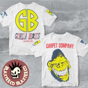 Gorilla Biscuits X Carpet Company Baltimore MD 2026 Venue Merch Tee At Baltimore Soundstage On April 1 2026 T-Shirt
