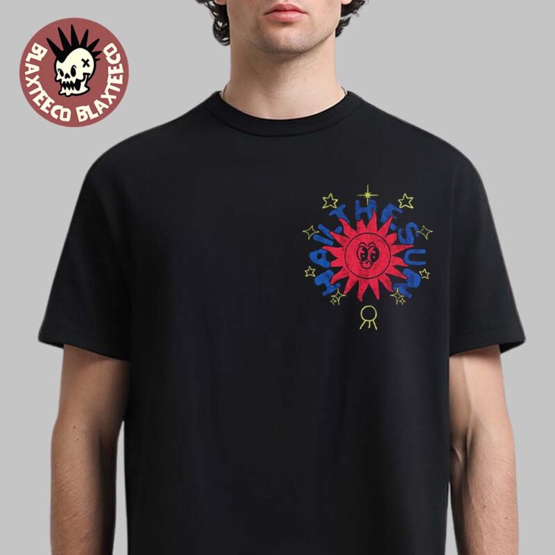 Sun Rype Merch Hail The Sun 2026 Cut Tour Fade Back Merch Silly Sun T-Shirt - Blaxteeco